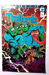 Trollords #2 (1989) Comico Comics 1st Print Comic Book