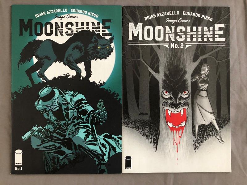 MOONSHINE - Two (2) Issue Lot - #1 and #2 - Risso and Azzarello - Image