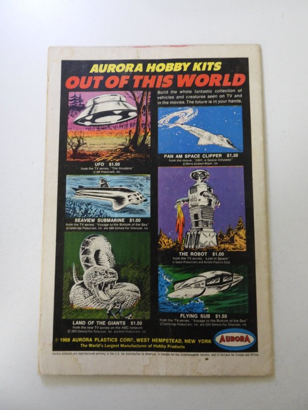 Adventure Comics #374 (1968) VG condition moisture damage