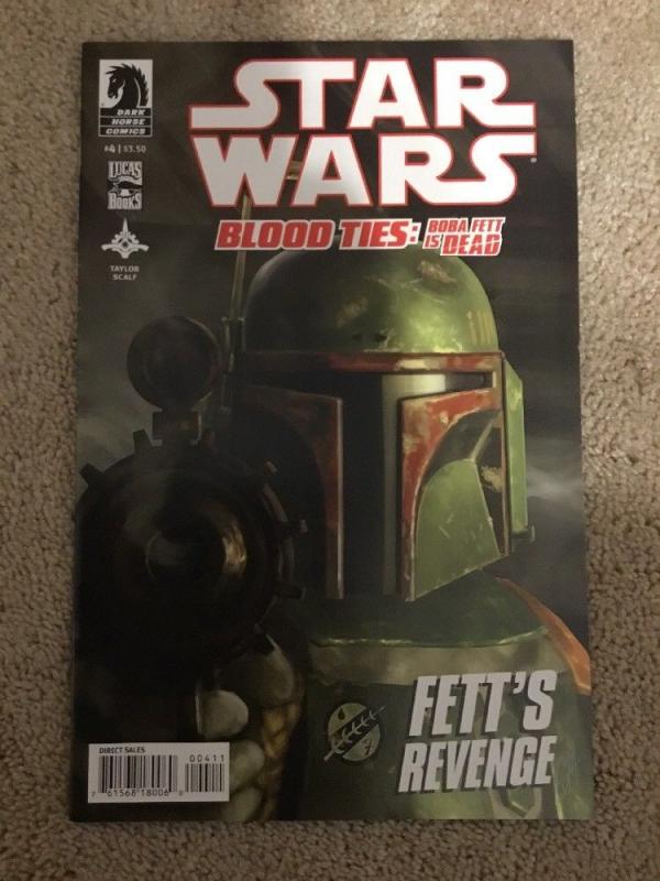 Dark Horse Star Wars Blood Ties 4 * Boba Fett *