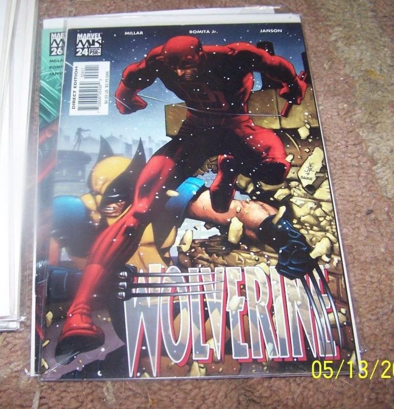 WOLVERINE #24 marvel 2005  daredevil  X-MEN  mutants