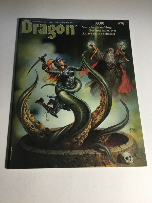 Dragon Magazine 76 Nm- Near Mint- 1983