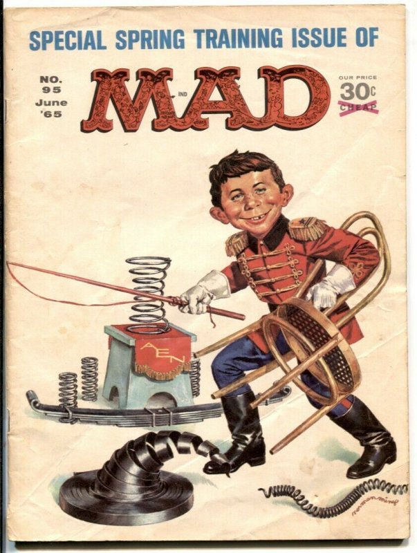 MAD Magazine #95-1965-Mingo-Drucker-Woodbridge- G/VG