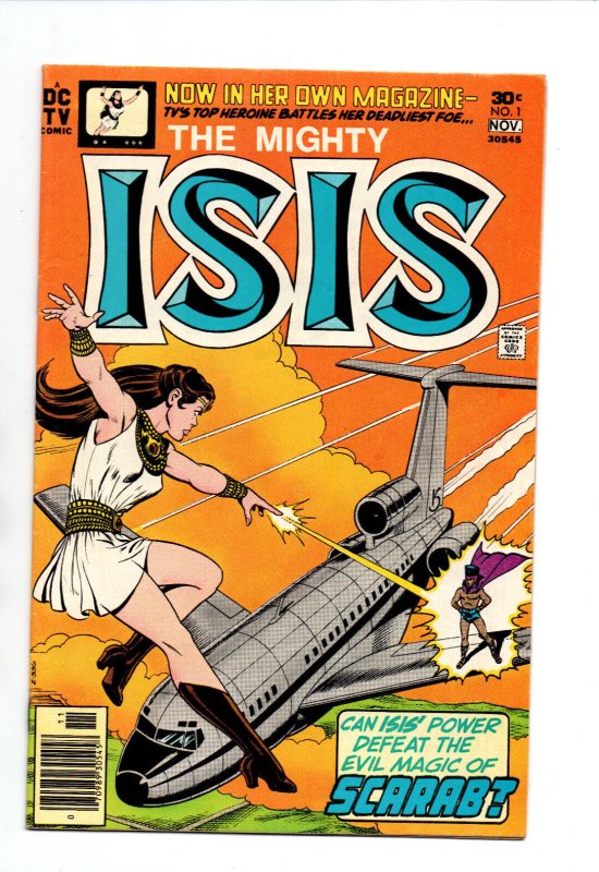 The Mighty Isis #1 - 1st appearance Scarab - 1975 TV series - VF+
