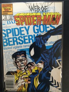 Web of Spider-Man #13 Newsstand Edition (1986)