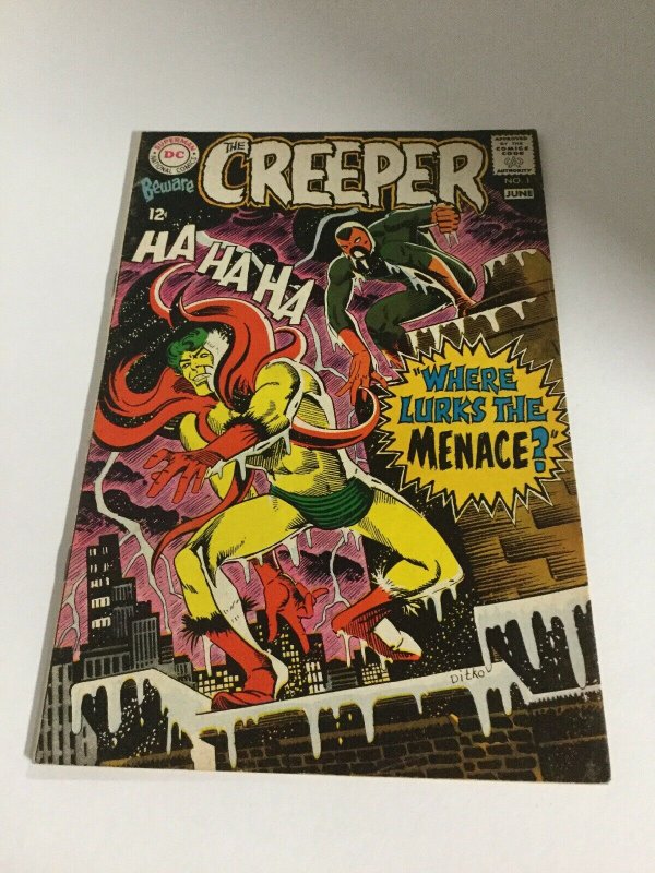 Beware The Creeper 1 Fn Fine 6.0 DC Comics Silver Age
