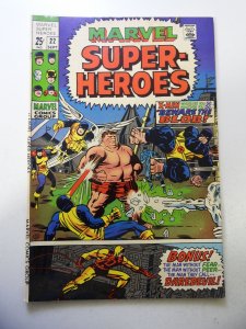 Marvel Super-Heroes #22 (1969) FN+ Condition