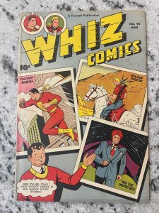Whiz Comics # 98 VF Fawcett Comic Book Captain Marvel Shazam Golden Age 1 J877