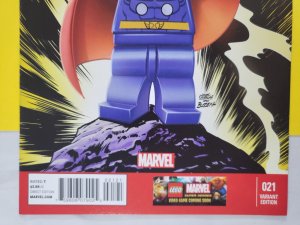 Avengers #21 Lego Leonel Castellani 1:25 Variant 2013 Marvel Comics