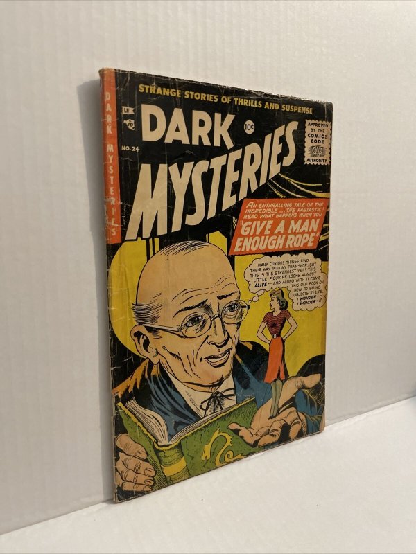 Dark Mysteries #24  1951 Master-Merit
