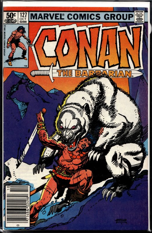 Conan the Barbarian #127 (1981) Conan