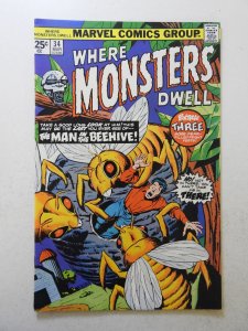 Where Monsters Dwell #34 (1975) VF- Condition!