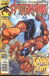 PETER PARKER: SPIDER-MAN (1999 Series) (#1-57, & 156 #19 NEWSSTAND Very Fine