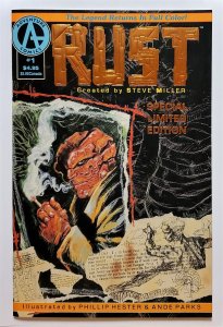 Rust (3rd Series) #1 Limited Ed #0953 (April 1992, Adventure Comics) 8.5 VF+