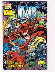 Death 3 #4 VF Marvel UK Comics Comic Book December DE24