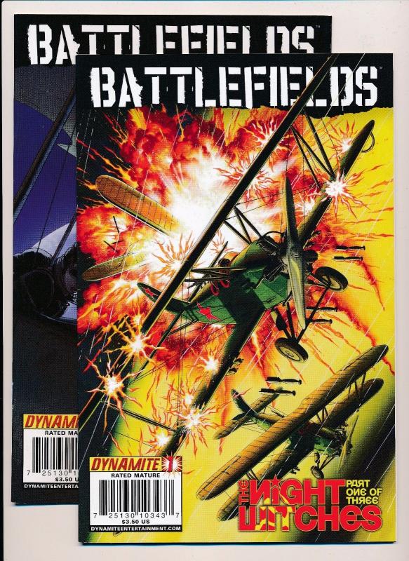 BATTLEFIELDS #1,2 Dynamite Comics ~ VF (HX453)