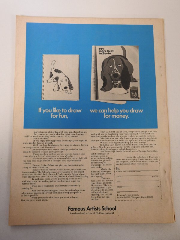 Savage Tales #1 (1971) VG+ Condition 1/2 in spine split