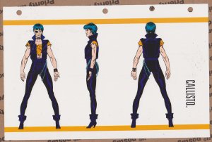 Official Handbook of the Marvel Universe Sheet- Callisto