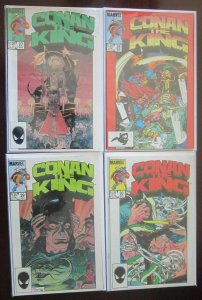 King Conan comic lot from:#1-50 44 different avg 8.0 VF (1980-89)