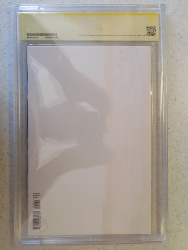 RETURN OF WOLVERINE # 1 BLANK VARIANT CBCS 9.8 SKETCH AND SIG COLIN MCDONALD