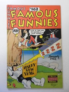 Famous Funnies #162 (1948) VG+ Condition moisture stain
