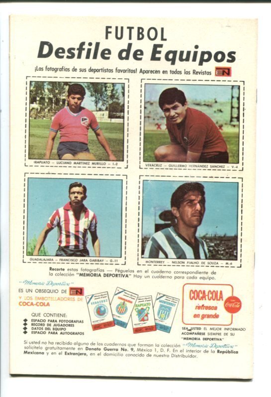 GENE AUTRY 175-1968-PHOTO COVER-MEXICAN  EDITION-SPANISH--vf