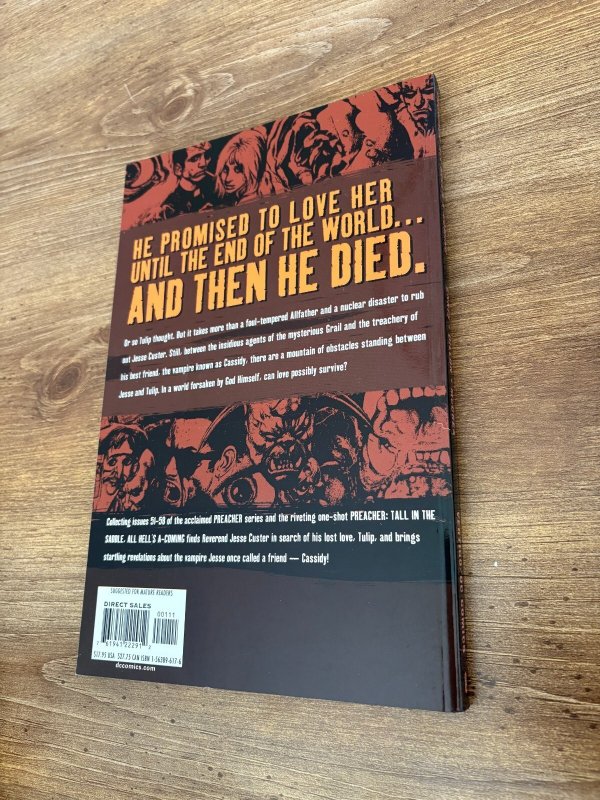 All Hell's A Coming Preacher Book # 8 DC TPB Comic Book Graphic Novel 3 J376