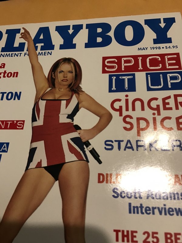 Ginger spice playboy pics.