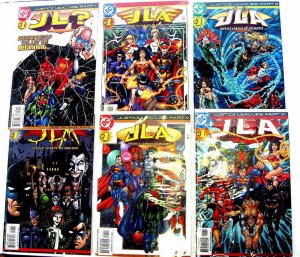 *Justice League Europe #1-3, 9-12 & Justice Leagues mini-series #1-6. 13 books. 