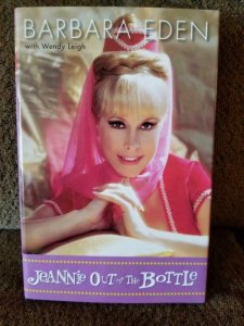 JEANNIE Out of the Bottle Signed by Barbara Eden, FN/FN- Hardcover 2011, 1st