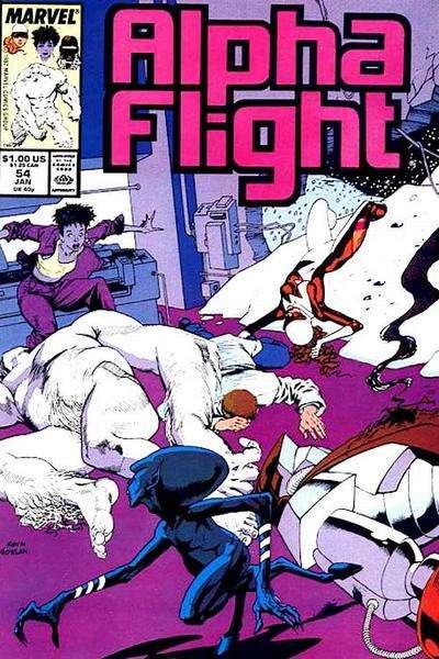 Alpha Flight (1983 series) #54, VF+ (Stock photo)