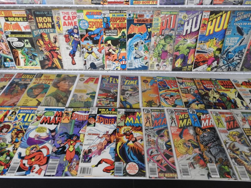 Huge Lot Comics W/Iron Fist, Avengers, Dr. Strange, Superman+ See Description