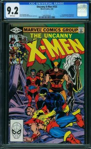 X-MEN #155, CGC 9.2 NM-