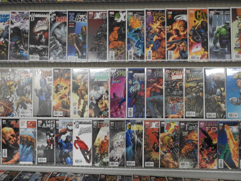 Huge Lot 160+ Comics W/ Fantastic Four, X-Men, Spider-Man+ Avg VF Condition!