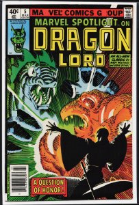 Marvel Spotlight #5 (1980) Dragon Lord