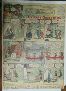 Granny Goodthing Sunday Page by Follett  from 9/11/1910 Full Page Size!