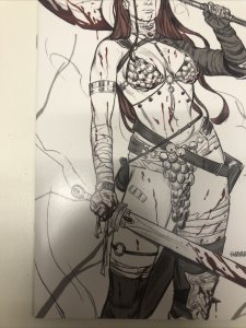 Red Sonja Black White Red # 5 Variant (NM) Dynamite Entertainment • Jacob Edgar