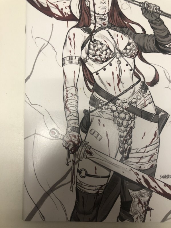 Red Sonja Black White Red # 5 Variant (NM) Dynamite Entertainment • Jacob Edgar