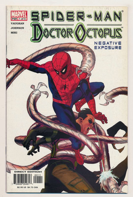 Doctor Octopus Negative Exposure (2003) #1-5 VF/NM Complete series
