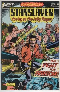 STARSLAYER #9, VF-, Log of the Jolly Roger, Pacific, Grell, 1982 1983