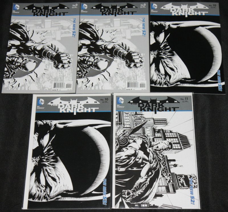 Modern DC BATMAN SKETCH VARIANTS 70pc Mid-High Grade Comic Lot VF-NM Detective