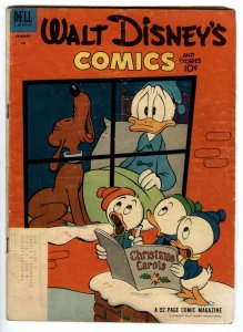 Walt Disney's Comics and Stories 148 1953 Carl Barks Donald Duck Christmas Cover