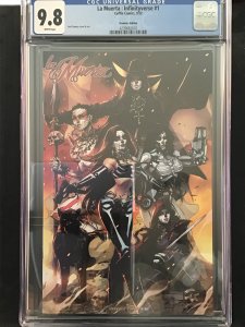 La Muerta: Infinityverse #1 9.8 CGC Premiere Edition Joel Gomez Cvr & Art