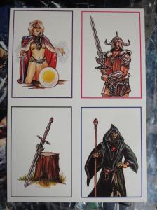 Advanced Dungeons Dragons Trading Card Store Promo (1991) 2nd Edition 738-740