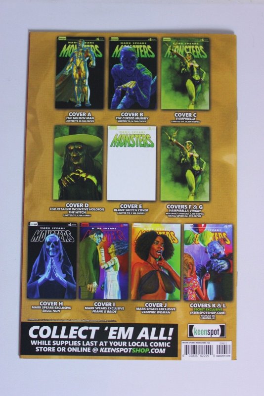 Mark Spears Monsters #6 Cover A (2025) Keenspot NM