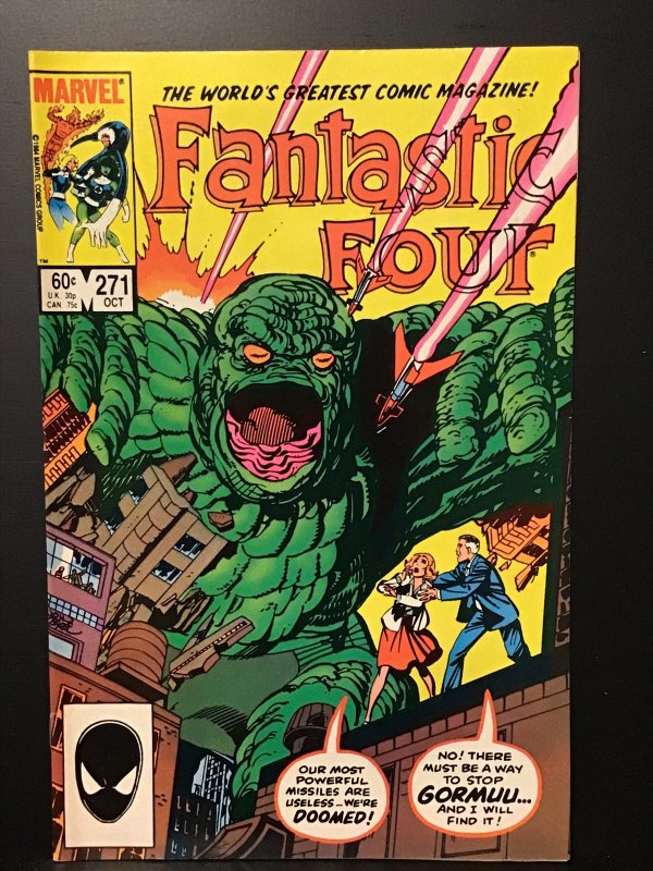 Fantastic Four #271 (1984) VF- 7.5 1st appearance of Gormuu