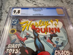 Harley Quinn # 5 CGC Graded 9.8 DC Comic Book 2001 Joker Batman Gotham JH35