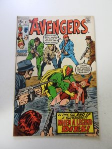 The Avengers #81 (1970) FN/VF condition