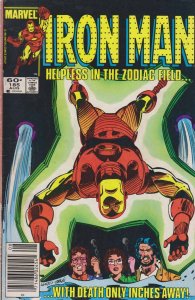 Iron Man (1st Series) #185 (Mark Jewelers) FN; Marvel | we combine shipping 