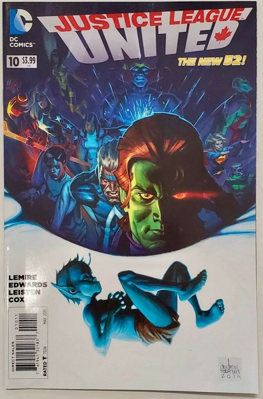 *Justice League United 1-14, Ann 1, Future's End; Lenticular Variant